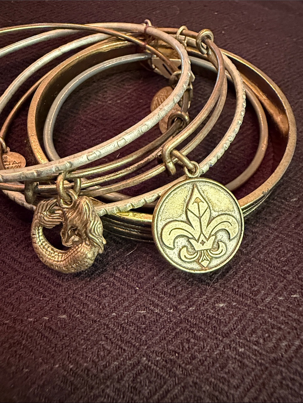 Charm Bangle Set - Women Accessories